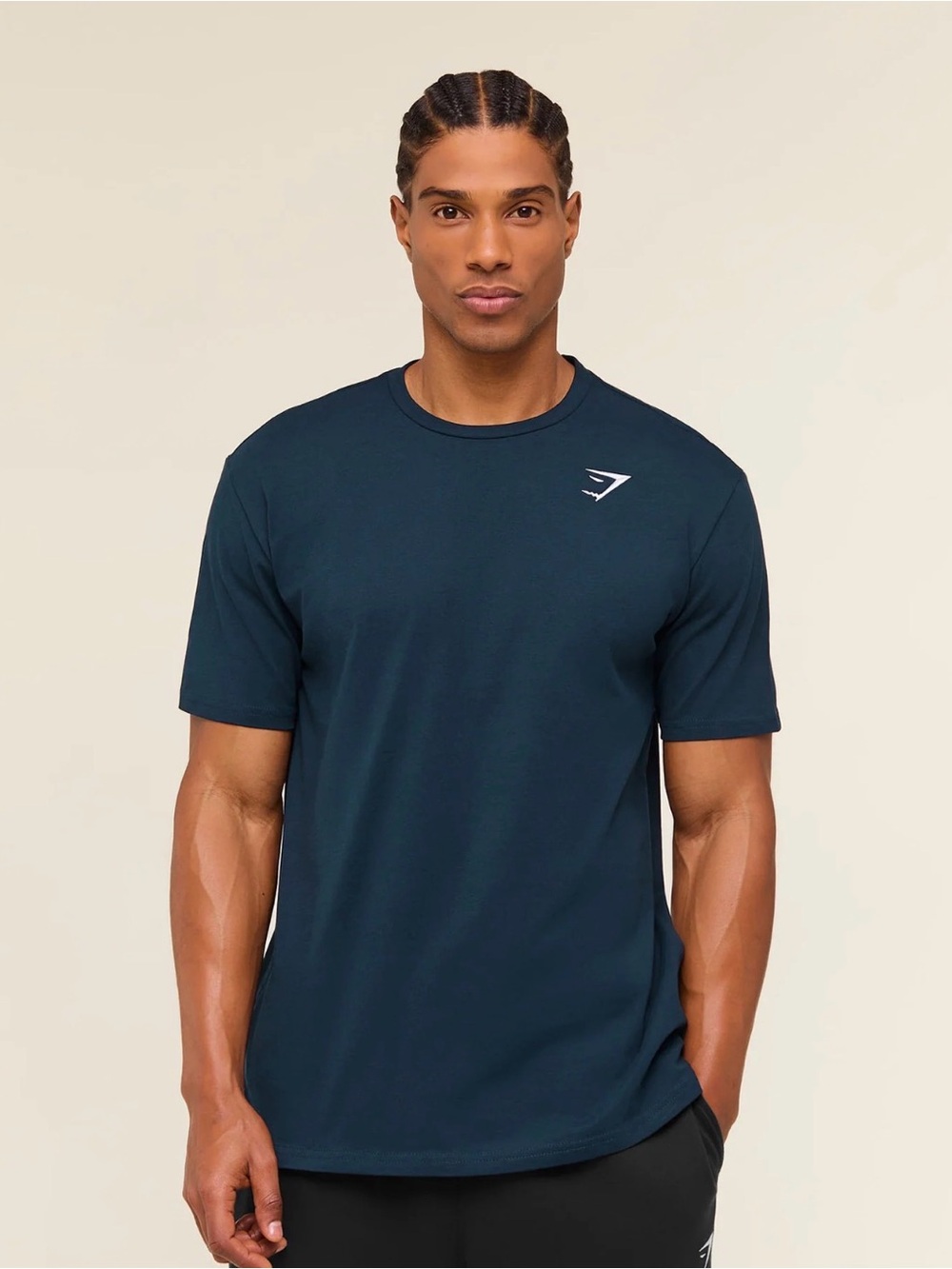 Gymshark Men's Dark Navy Short Sleeve tee size XL